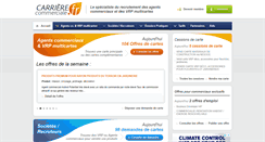 Desktop Screenshot of carrierecommerciale.fr